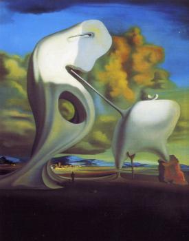Salvador Dali : The Architectural Angelus of Millet